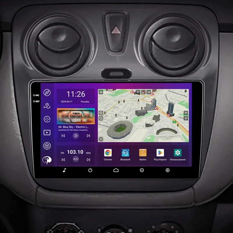 PHANTOM DVA-2K9 Pro 4G 360° 4+64 Renault Dokker, Lodgy, Sandero 2 2012-2022