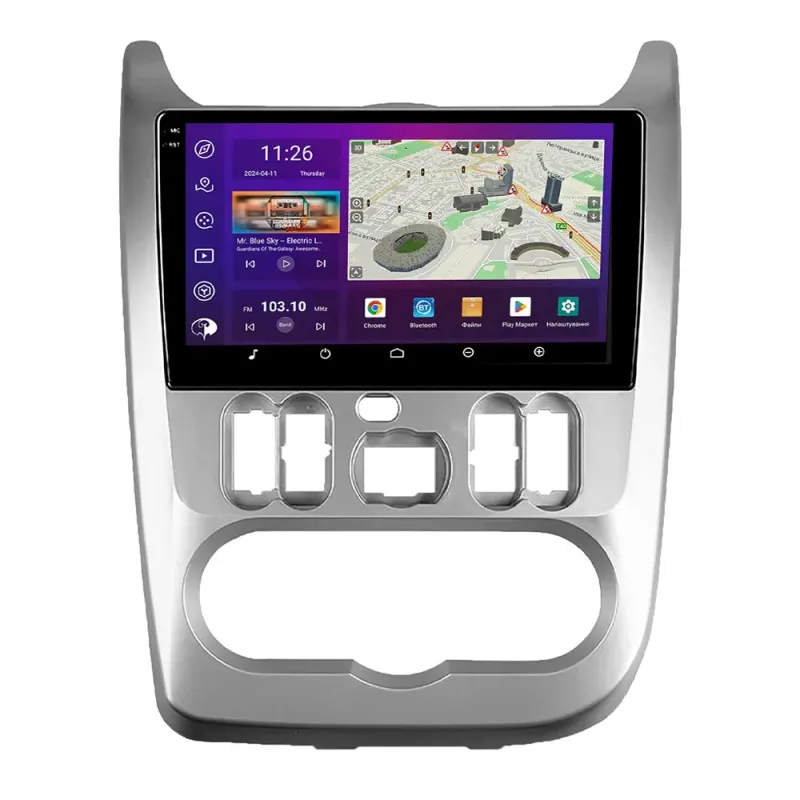 PHANTOM DVA-2K9 Pro 4G 360° 4+64 Renault Logan 1,Sandero, Duster 2009-2015