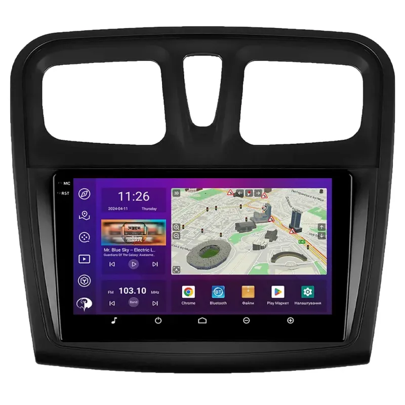 PHANTOM DVA-2K10 Pro 4G 360° 4+64 Renault Logan 2 2012-2022, Sandero 2 2013-2022