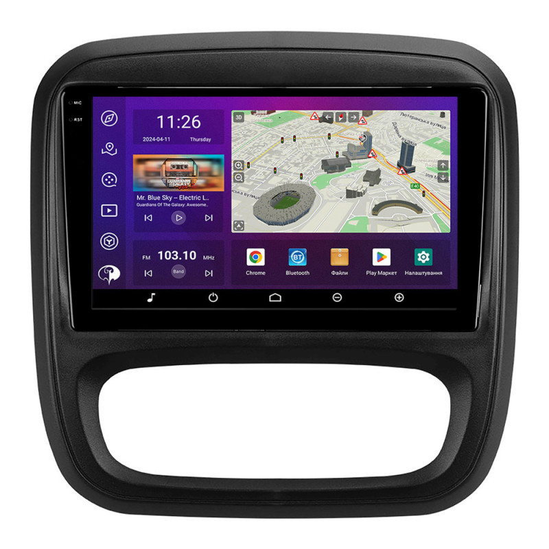 PHANTOM DVA-2K9 Pro 4G 360° 4+64 Renault Trafic 3 2014-2021, Nissan NV300 2016-2020