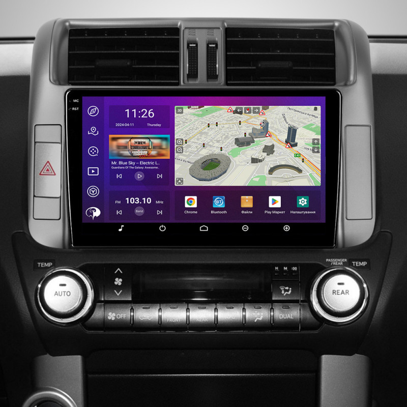 PHANTOM DVA-2K9 Pro 4G 360° 4+64 Toyota Land Cruiser Prado (150) 2009-2013 amp