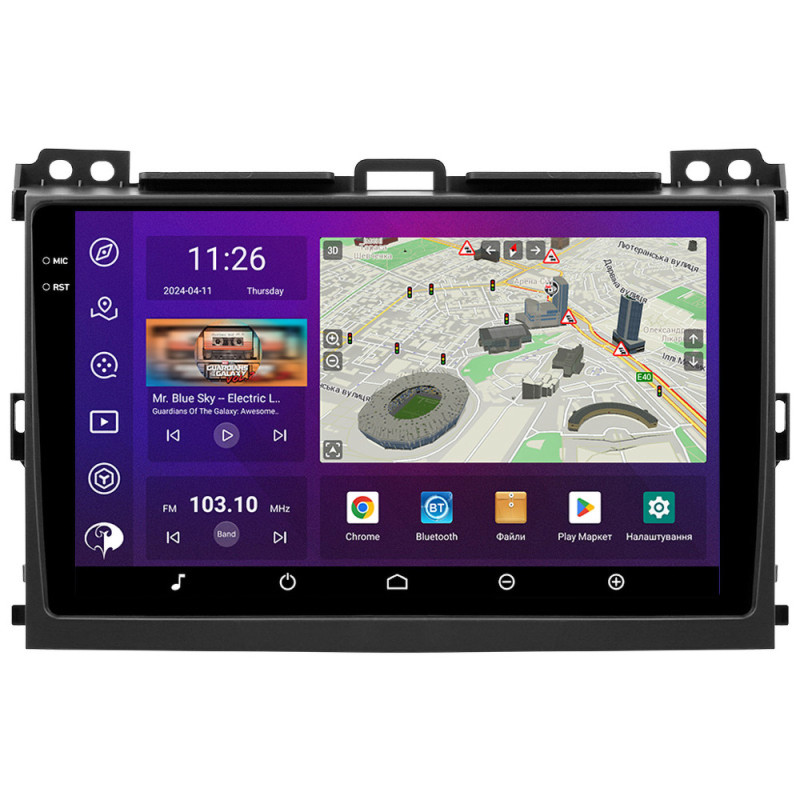 PHANTOM DVA-2K9 Pro 4G 360° 4+64 Toyota Land Cruiser Prado (J120W) 2002-2009 amp