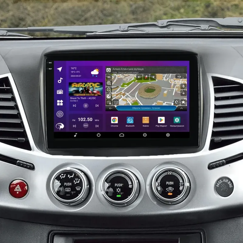 PHANTOM DVA-2K9 ProMax 4G 360° 8+128 Mitsubishi Pajero Sport 2 2008-2016