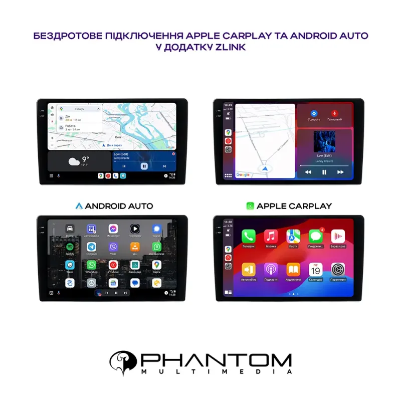 PHANTOM DVA-2K9 ProMax 4G 360° 8+128 Mitsubishi Pajero Sport 3 2020-2021