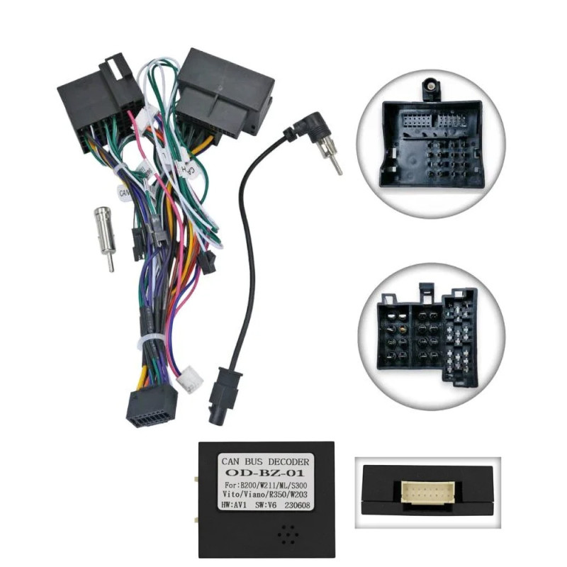 PHANTOM DVA-1033 2+32 Mercedes-Benz Vito 2, Viano 2 (W639) 2003-2014