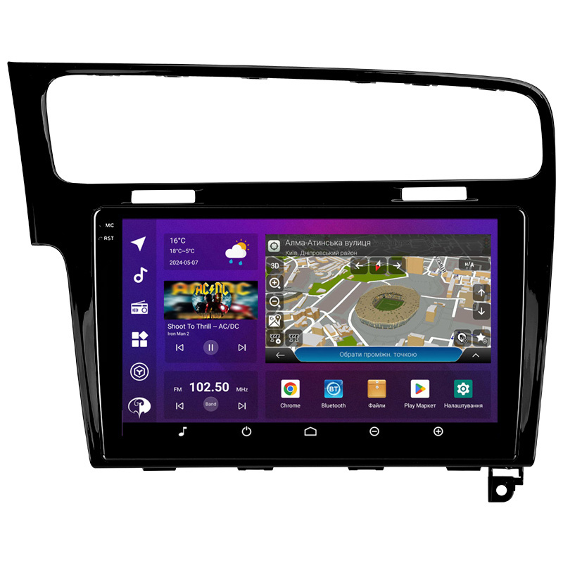 PHANTOM DVA-2K10 ProMax 4G 360° 8+128 VW Golf VII 2013-2017