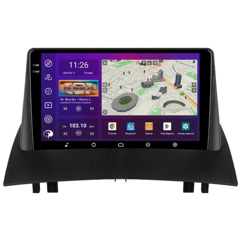 PHANTOM DVA-2K9 Pro 4G 360° 4+64 Renault Megane 2 2003-2009