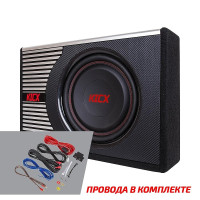 сабвуфер корпусний kicx gt-400ba