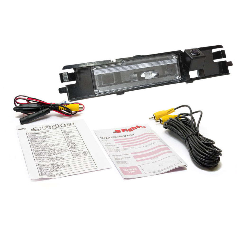камера заднего вида fighter cs-ccd+fm-51 (toyota)