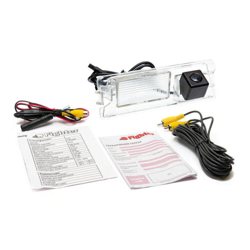 камера заднего вида fighter cs-ccd+fm-55 (nissan)