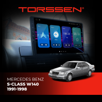 Штатна магнітола Torssen Mercedes S-Class W140 1991-1998 NF10