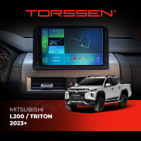 Штатна магнітола Torssen 2K Mitsubishi L200 / Triton 2023+ F98256 4G Carplay DSP