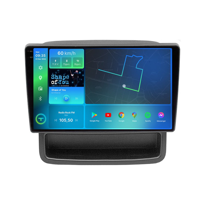 Штатна магнітола Torssen Renault Trafic 11-14/Vivaro 11-14 FL10 4+64Gb 4G Carplay DSP