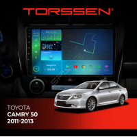 Штатна магнітола Torssen 2K Toyota Camry 50 2011-2013 FL9 4+64Gb 4G Carplay DSP з кнопками