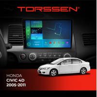 Штатна магнітола Torssen Honda Civic 4D 2005-2011 F10116