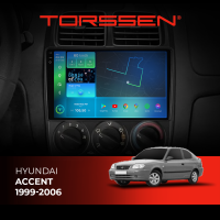 Штатна магнітола Torssen 2K Hyundai Accent 1999-2006 F96128 4G Carplay DSP