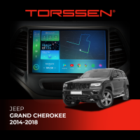 Штатна магнітола Torssen 2K Jeep Grand Cherokee 14-18 F9232 4G Carplay DSP