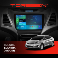Штатна магнітола Torssen 2K Hyundai Elantra 2012-2015  F9332 4G Carplay DSP