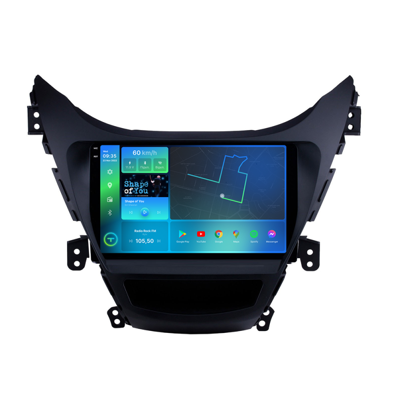 Штатна магнітола Torssen 2K Hyundai Elantra 2012-2015  F9332 4G Carplay DSP