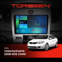 Штатна магнітола Torssen 2K Kia Cerato/Forte 08-13 F9332 4G Carplay DSP conditioner