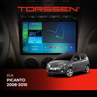 Штатна магнітола Torssen 2K Kia Picanto 2008-2010 F9332 4G Carplay DSP