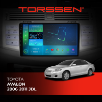Штатна магнітола Torssen Toyota Avalon 06-11 JBL F9332 4G Carplay