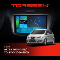 Штатная магнитола Torssen Seat Altea 04-15/Toledo 04-09 F9332 4G Carplay DSP