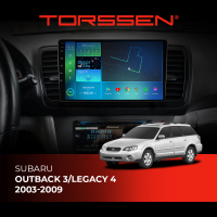 Штатна магнітола Torssen Subaru Outback 3/Legacy 4 (2003-2009) F9332 4G Carplay DSP