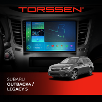Штатна магнітола Torssen Subaru Outback4 / Legacy 5 F9332 4G Carplay