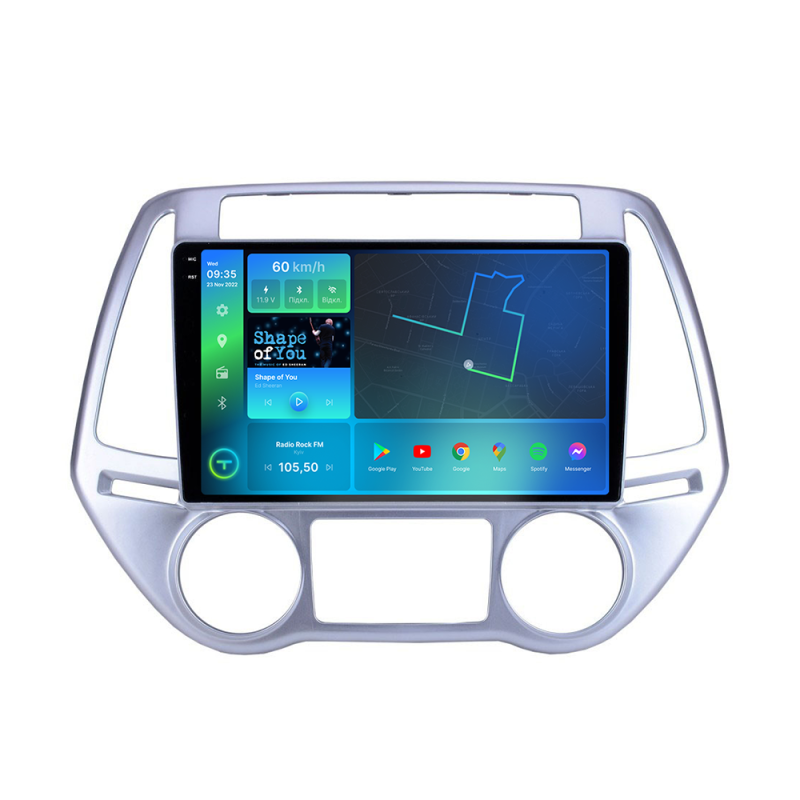 Штатна магнітола Torssen 2K DTS Hyundai I20 08-14 F10432 4G Carplay DSP