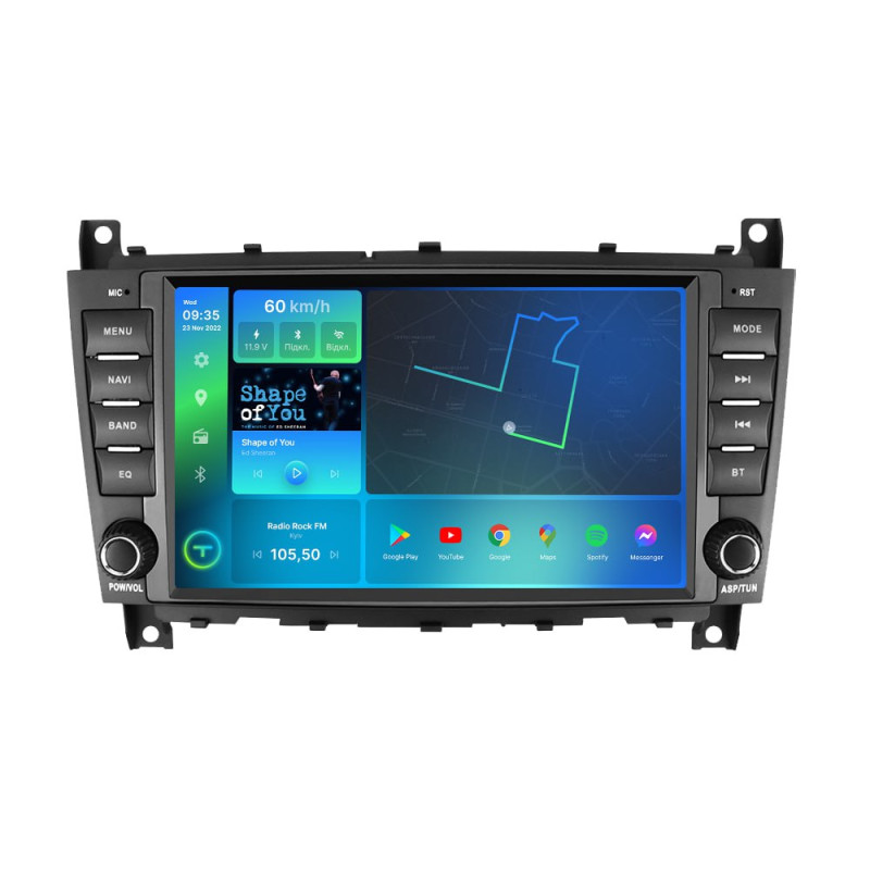 Штатна магнітола Torssen Mercedes C-class W203 F8432 4G Carplay DSP