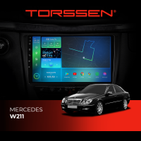 Штатна магнітола Torssen Mercedes W211 FL9 4+64Gb 4G Carplay DSP