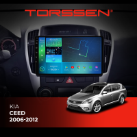 Штатна магнітола Torssen Kia Ceed 06-12 F96128 4G Carplay DSP