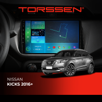 Штатна магнітола Torssen Nissan Kicks 2016+ FL10 4+64Gb 4G Carplay DSP