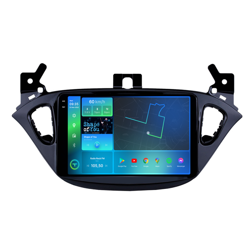Штатна магнітола Torssen Opel Corsa 13+/Adam 13+ F9464 4G Carplay