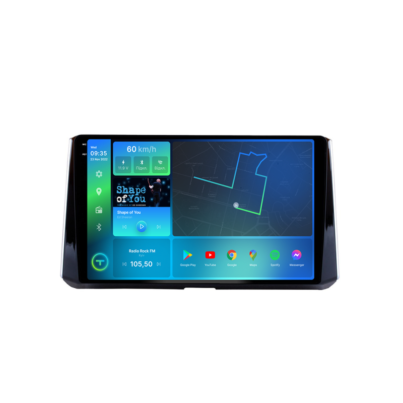 Штатна магнітола Torssen 2K Toyota Corola 20+ FL10 4+64Gb 4G Carplay DSP