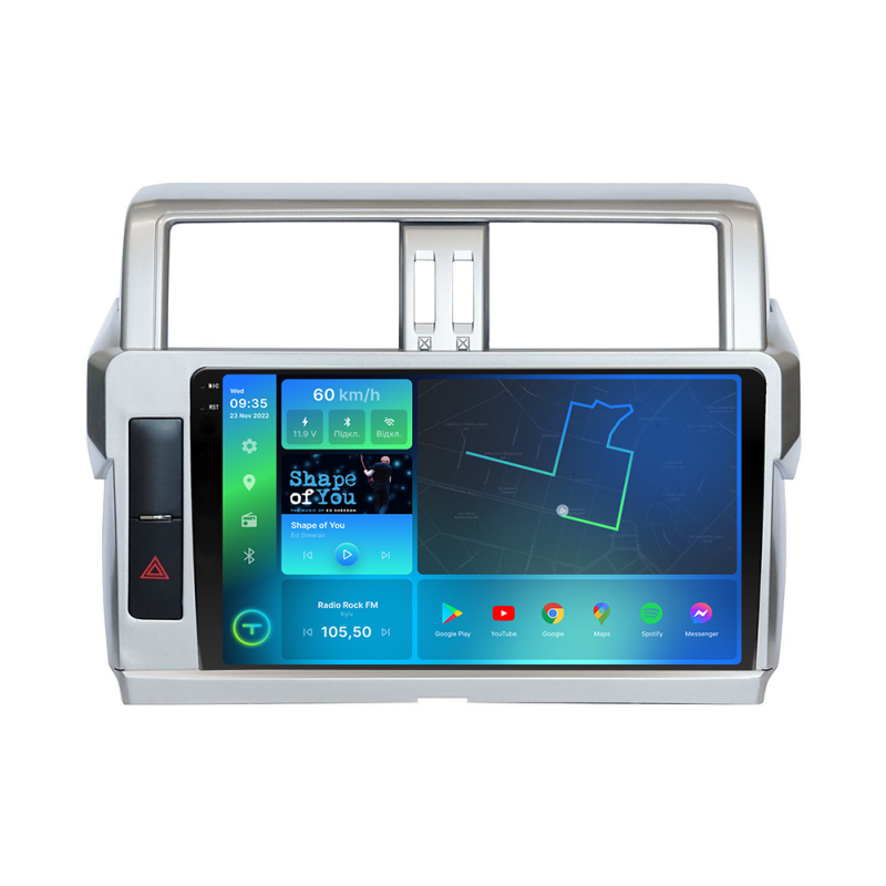 Штатна магнітола Torssen 2K Toyota Prado 150 2014+ 360 V1 F10464 4G Carplay DSP