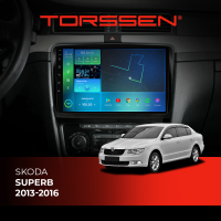 Штатна магнітола Torssen Skoda Superb 13-16 F10232 4G Carplay DSP