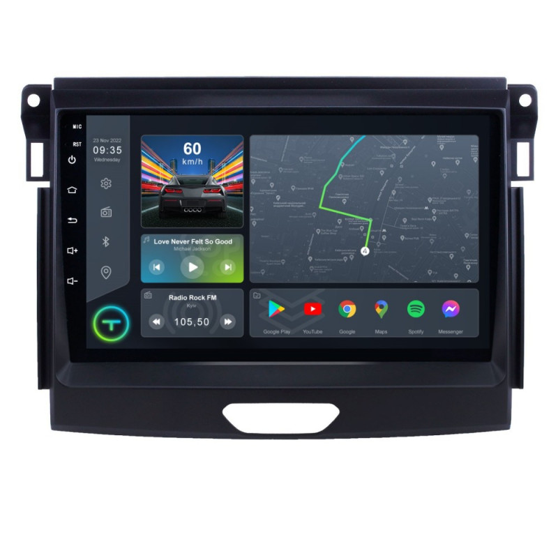 Штатная магнитола Torssen Ford Ranger 15-19 F98256 4G Carplay DSP