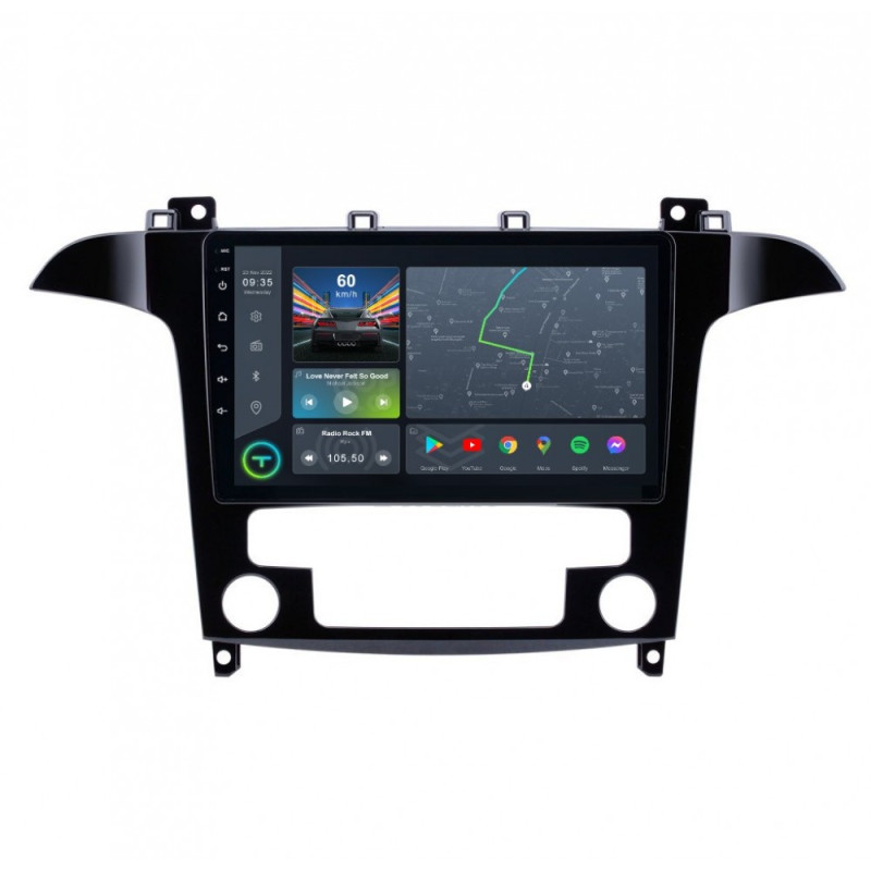 Штатна магнітола Torssen Ford S-max 08-10 climate F98256 4G Carplay DSP