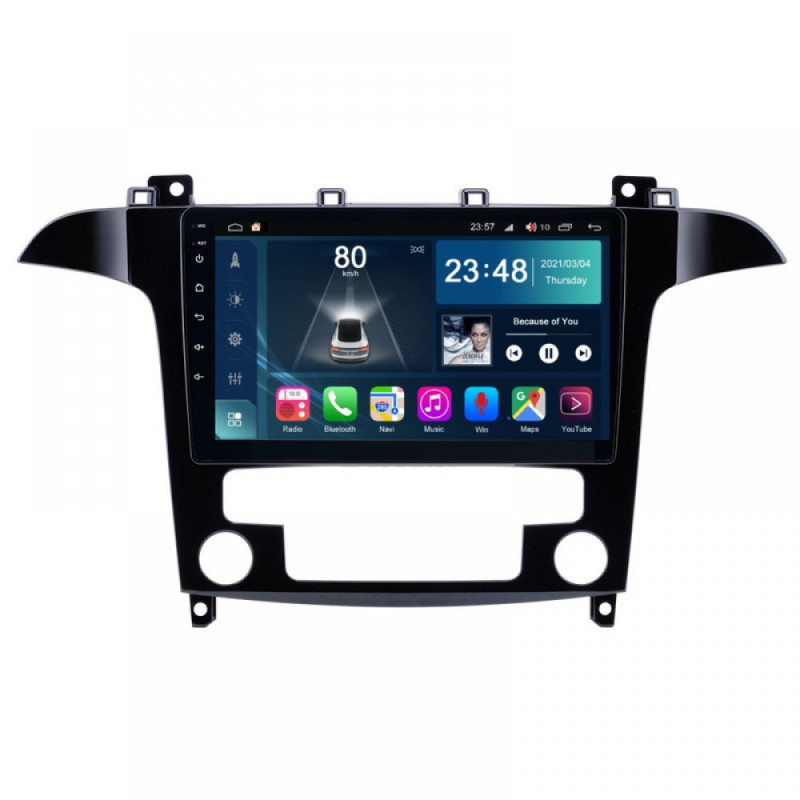 Штатная магнитола Torssen Ford S-max 08-10 F98256 4G Carplay