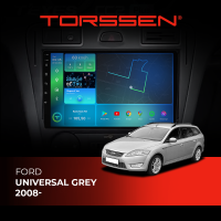 Штатна магнітола Torssen Ford Universal grey 2008- F7232 4G Carplay DSP