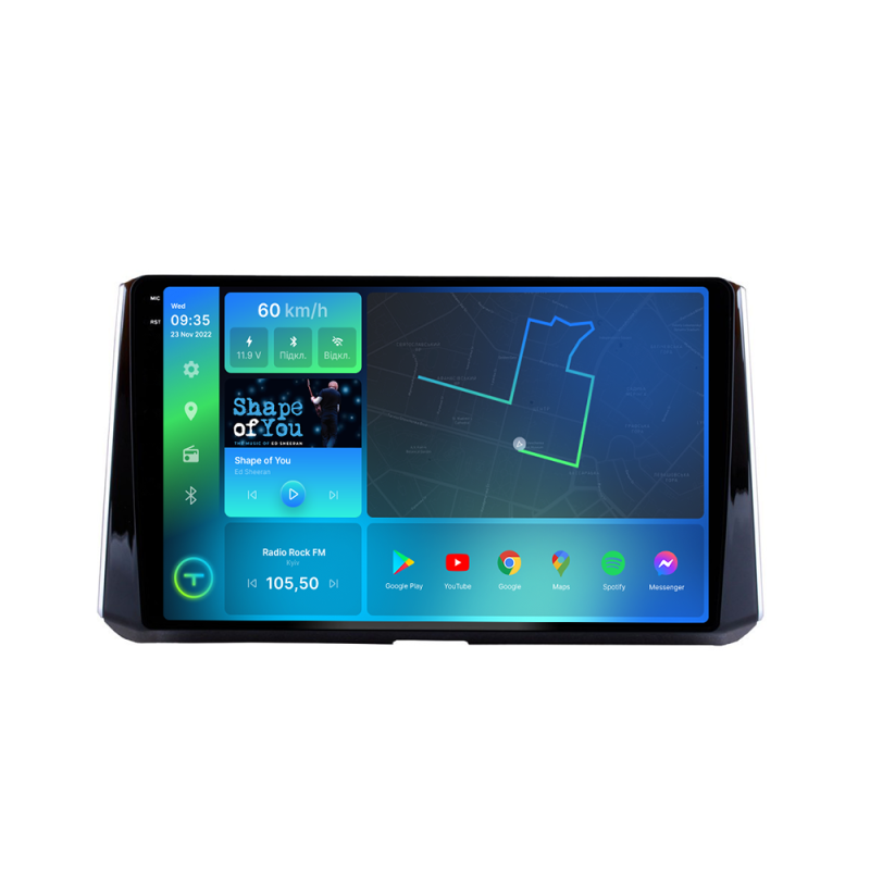 Штатна магнітола Torssen Toyota Corolla / Auris E180  2016-2019 F9232 4G Carplay DSP