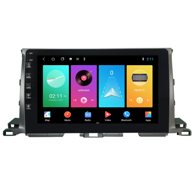 Штатная магнитола Torssen Toyota Highlander XU 50 2016- F108256 4G Carplay