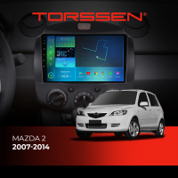 Штатна магнітола Torssen Mazda 2 07-14 NF9 Carplay