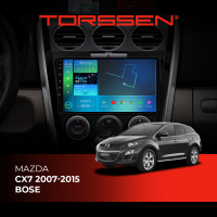 Штатная магнитола Torssen Mazda CX7 07-15 Bose F96128 4G Carplay