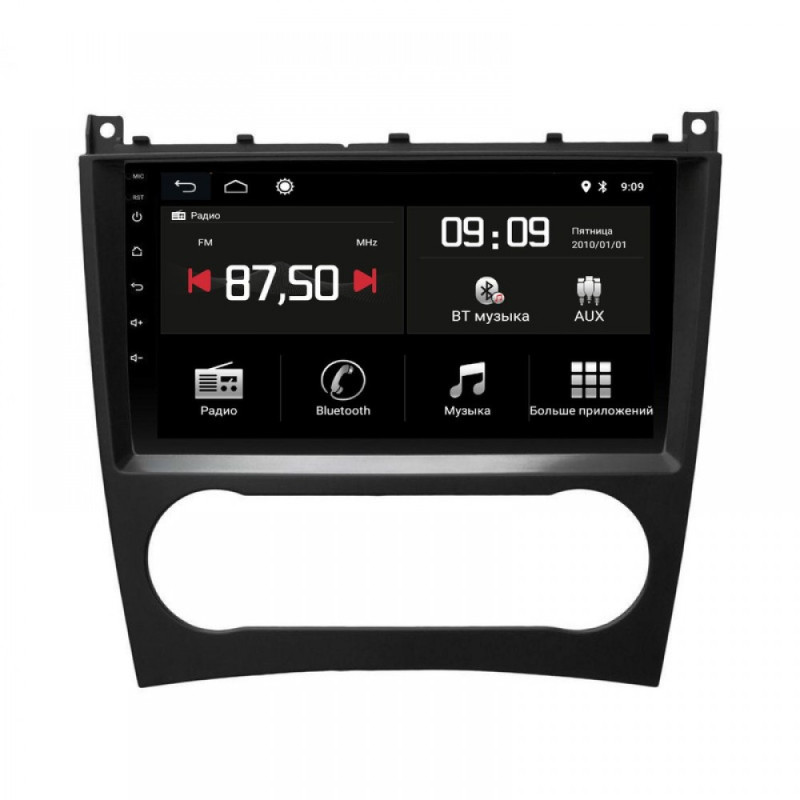 Штатна магнітола Torssen Mercedes C(W203), CLC(CL203), CLK(W209), G(W463) FL9 4+64Gb 4G Carplay DSP