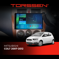 Штатна магнітола Torssen 2K Torssen Mitsubishi Colt 2007-2012 F9464 4G Carplay DSP