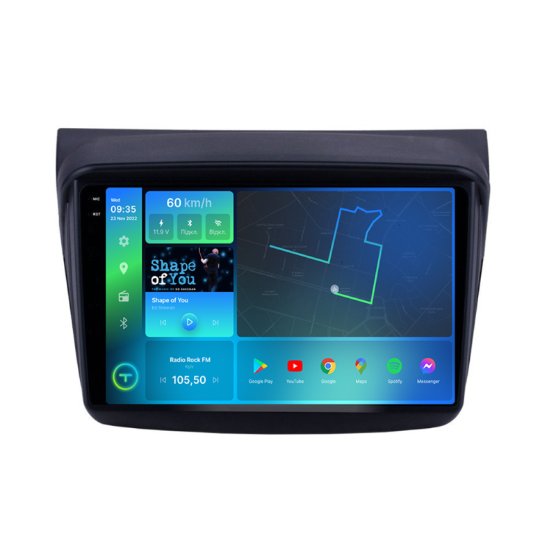 Штатна магнітола Torssen 2K Mitsubishi L200 F96128 4G Carplay DSP