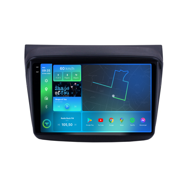Штатна магнітола Torssen 2K Mitsubishi Pajero sport 2010 F9464 4G Carplay DSP